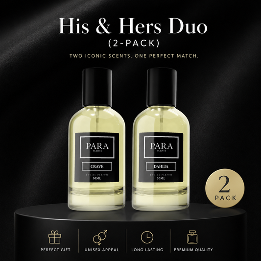 PACK OF 2 "CRAVE AND DHALIA" 50ML